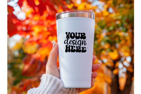 Fall White Tumbler Mockup: Graphics & Mugs Amp Review
