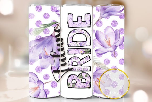 Future Bride Tumbler Wrap Wedding Design