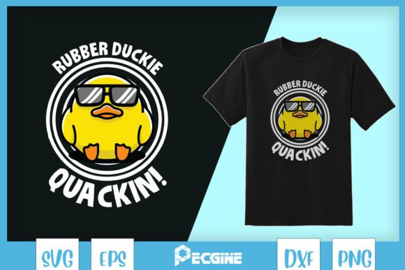 Release the Quackin I Love Duck SVG for Graphics & T-Shirt Designs